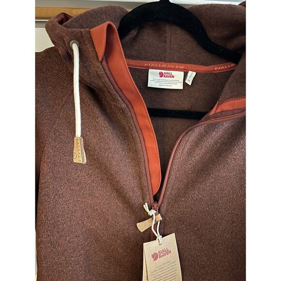 NWT Fjallraven Ovik Women's Fleece Hoodie XS - Picture 4 of 5